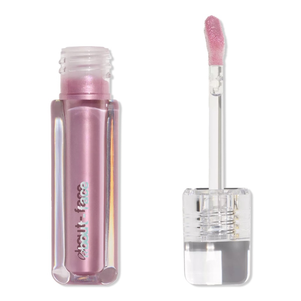 about-face Light Lock Lip Gloss Please Obey (iced lavender) NIB